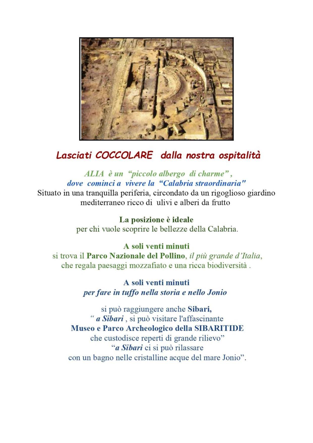 AliaJazz B&B- Locanda di Alia Castrovillari Esterno foto